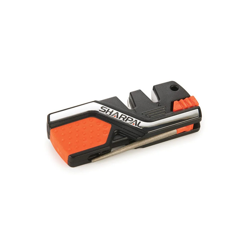 6-in-1 Knife Sharpener and Survival Tool